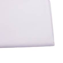 CMCYILING White Cotton Fabric For Dresses Sew Poplin Cloth Home Textile Woven Cotton Tissue 50cm*150cm 2024 - buy cheap