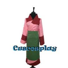 Disfraz de Anime InuYasha Sango, Kimono para Cosplay, Halloween, hecho a medida, para mujeres y adultos 2024 - compra barato