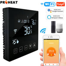 WiFi Smart Room Thermostat for Gas Boiler/Water Floor Heating Remote Temperature Controller by Phone 100-240V Google Home Echo 2024 - buy cheap