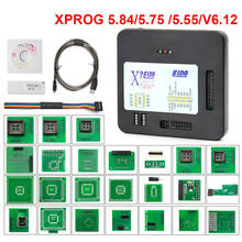 X PROG-programador ECU V5.84 Xprog V6.12, adaptador XPROG EEPROM X-PROG M Xprog 6,12, nueva autorización, 5,55 2024 - compra barato