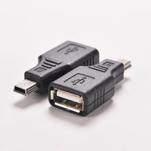 Network USB 2.0 A Female To Mini USB B 5 Pin Male Cord Cable Hub Adapter 2024 - buy cheap