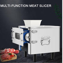 Electric Meat Slicer Commercial Fully Automatic Stainless Steel Dicing Machine Slice Ground Meat Wire Cutter 2024 - buy cheap