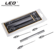 LEO 5-in-1 Carp Fishing Rigging Bait Needle Kit Tool Set Bait Boilie Drill Stringer Needle with Nonslip Aluminum Alloy Handle 2024 - buy cheap