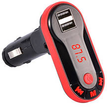 Беспроводной Bluetooth FM передатчик автомобильный комплект громкой связи двойной USB зарядное устройство USB флэш TF карта Автомобильный mp3 плеер с 3,5 мм Aux кабель 2024 - купить недорого