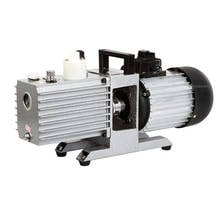 1400rpm Rotary vane vacuum pump two-stage laboratory 2XZ-0.5 small pumping widely used visual oil meter vacuum pump 180W 220V 2024 - buy cheap