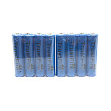 10pcs/lot TrustFire AAA TR10440 Li-ion Rechargeable Battery 3.7V 10440 600mAh Lithium Batteries For LED Flashlights Torch 2024 - buy cheap