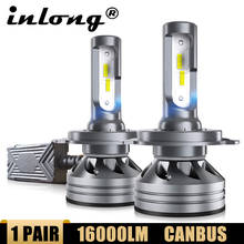 Inlong H4 Led Canbus H7 LED Bulbs SAMSUNG Chips H8 H1 H11 9005 HB3 HB4 9006 LED Auto Car Headlight Lamp Headlamp 6000K Fog Light 2024 - buy cheap
