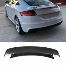 FRP Rear Trunk Racing Spoiler Wing Black Fit for Audi TT 8J Coupe 2008-2014 2024 - buy cheap