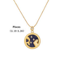 MIQIAO Shell Ins Simple Korean Style Zodiac Pendant Chains Necklace for Women Men Lover Friends Gift Bless Kpop Fashion Jewelry 2024 - buy cheap