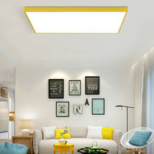 Praça moderna led luzes de teto macarons nordic lâmpada do teto no quarto corredor varanda sala estar foyer cozinha luminária