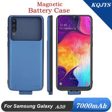 7000mAh Magnetic Power Bank Battery Charger Cases for Samsung Galaxy A50 Battery Case Battery Charging Cover Power Case 2024 - buy cheap