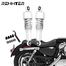 Motorcycle Universal Chrome Rear Shock Absorber Lowering 267mm/10.5" Absorber For Harley Touring FLHT Dyna Sportster XL 1200 883 2024 - buy cheap