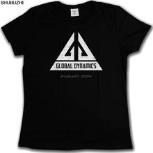 Camiseta vintage global gd logo, t-shirt da moda masculina sbz6507, série carters tv, eureka, casual 2024 - compre barato
