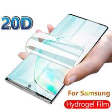 Película de hidrogel 500D para Samsung Galaxy S10, S20 Plus, S10E, S20, Protector de pantalla de vidrio Ultra, Note 10, 20 Pro Lite 2024 - compra barato