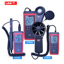 Medidor de umidade e temperatura UNI-T ut333s, medidor de velocidade do vento, refletor ut363s ut383s 2024 - compre barato