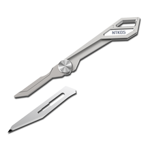 NITECORE NTK05 UltraTiny Titanium Keychain Knife Lightweight Multiple Purpose Folding Knife Outdoor Tools Mini Tactical Knife 2024 - buy cheap
