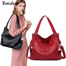 Yonder-Bolso de hombro de piel auténtica para mujer, bandolera de marca de lujo, 2021 2024 - compra barato