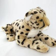 Simulation Large Plush Cheetah Panther Animal Stuffed Plush Toys Dolls Jungle Animal Stuffed Plush Kids Toy Home Sofa Decor 2024 - buy cheap