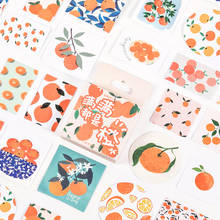 46pcs Nice Orange Stickers Set Fruit Post Note Home DIY Art Decoration Diary Gift Adhesive Sealing Tape F192 2024 - buy cheap