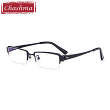Wide Face Men Prescription Glasses Top Quality Frame PureTitanium Eyeglasses IP Plating Not Lose Color 2024 - buy cheap