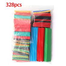 328PCS Polyolefin Insulation Heat Shrink Tubing Tube Sleeve Wrap Wire Assortment Shrinkable Tube Wrap Wire Cable Sleeves Set Hot 2024 - buy cheap