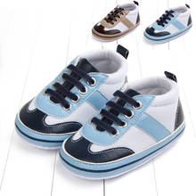 Sapatos de marca para bebês, sapatos de marca da moda para bebês recém-nascidos, calçados de malha macia com sola antiderrapante e fundo de 1 ano 2024 - compre barato