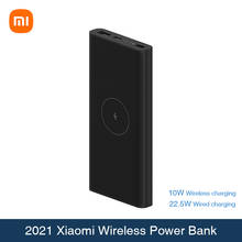 Xiaomi Wireless Power Bank 10000mAh WPB15PDZM USB C PD 22.5W Mi Powerbank 10000 10W Qi Wireless Charger for iPhone 13 12 2024 - buy cheap