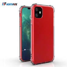 Northfire-capa de celular traseira de silicone macia, capa anti-queda de tpu para xiaomi mi cc9 redmi k20/note 7/8 pro 7a 2024 - compre barato