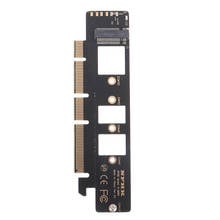 Адаптер-преобразователь карты памяти горячая Распродажа NVMe M.2 NGFF SSD в PCIe x4 в NVMe M.2 2024 - купить недорого