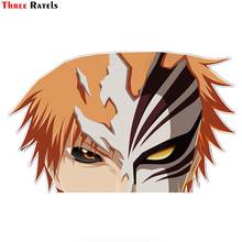 Three Ratels FC458 Peeker Anime Peeking 3D Sticker Car Window Decals Bleach Ichigo 2024 - buy cheap