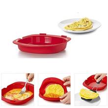 Herramienta de horno microondas para tortilla de huevos, utensilio para hornear, molde de silicona, vaporizador de cocina 2024 - compra barato