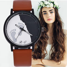 reloj de mujer grande  Quartz Watch Fashion Leather Wristwatch Women Men Simple Wristwatches Saat Relogio Feminino Bayan Kol 2024 - buy cheap