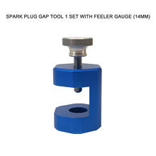 Spark Plug Gap Tool 1 Set with Feeler Gauge (14mm) 2024 - buy cheap