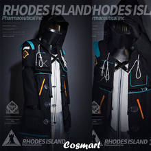 Disfraz de uniforme de la isla de Rodas para hombre y mujer, traje de Arknights, Doctor Amiya, para Halloween, personalizado 2024 - compra barato