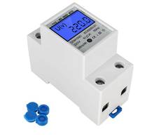 1Pc Durable Energy Meter KWH-Watt Electric Meter Hour Energy Meter 1 Phase Approved For DIN rail 5 (32) A 230V 2024 - buy cheap