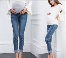 Pantalones vaqueros de moda para mujeres embarazadas, ropa de embarazo, Leggings, ropa de maternidad 2024 - compra barato