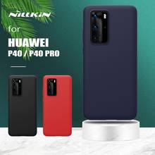 Nillkin-Funda de silicona líquida de lujo para Huawei P40, P40 Pro, funda trasera de TPU de tacto suave delgada para Huawei P40/P40 Pro 2024 - compra barato