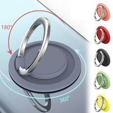 Rotação de luxo giratório suporte do telefone 360 graus rotatable ímã metal dedo anel smartphone soquete para magnético smartphone suporte 2024 - compre barato