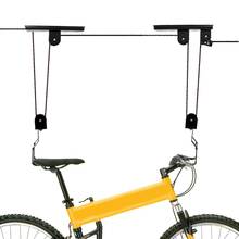 Gancho de polea de elevación de bicicleta, estante de almacenamiento colgante de exhibición de bicicleta de Metal para techo de garaje 2024 - compra barato