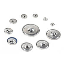 Conjunto de accesorios de joyería hechos a mano, set de 100 unidades de anillo de plástico plano con parte superior de PAN/parte trasera de aluminio, 16L-60L 2024 - compra barato