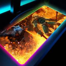 Dota 2 Backlit Mat Slipmat Rgb Gamer Decoration Play Mats Extended Pad Computer Mat Pc Accessories Gaming Mousepad Led Mouse Pad 2024 - buy cheap