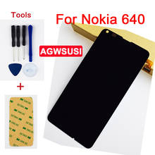 For Nokia Microsoft Lumia 640 RM-1077 N640 Full Touch Screen Digitizer Sensor Glass + LCD Display Monitor Panel Assembly 2024 - buy cheap