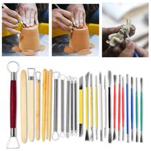 Pottery tools 26 pcs/set of repairing clay plastic tools stainless steel double-headed repairing sculpture tools 2024 - buy cheap