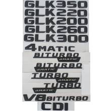 3D буквы для Mercedes Benz X204 GLK180 GLK200 GLK220 GLK250 GLK260 GLK280 GLK300 GLK320 GLK350 GLK400 CDI 4matic, логотипы марок машин 2024 - купить недорого