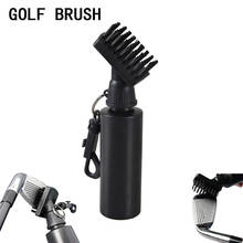 1pc Professional golf brush can hold water clean golf ball club putter Accessories With key chain Easy to carry Black new 2024 - buy cheap