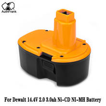 2.0 3.0ah Ni-CD NI-MH Power Tool Battery For Dewalt 14.4V DC9091,DE9038,DE9091,DE9092,DW928K,DE9502,DW931K DW9094 DW984 DW985 2024 - buy cheap