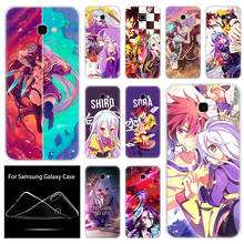 Silicone Case No Game No Life Anime For Samsung Galaxy J8 J6 J4 J2 Pro 2018 Core J6 J7 Prime J3 2016 J5 2017 EU J4 Plus Cover 2024 - buy cheap