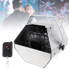 Máquina de bolha 60w 0.75l pequeno controle remoto bolha máquina automática efeito romântico luz para festas de casamento festivais 2024 - compre barato