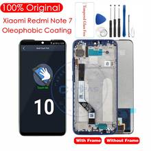 Original para Redmi Note 7 pantalla LCD + marco 10 pantalla táctil para Xiaomi Redmi Note 7 LCD digitalizador repuestos 2024 - compra barato