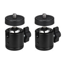 Mini Ball Head 1/4" Mount for Camera Tripod for SB800 SB900 580EX II vidicon Flash 2024 - buy cheap